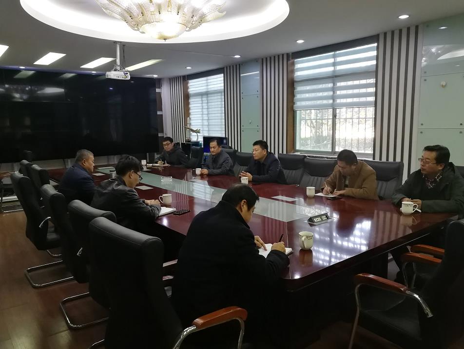 济南市长清区副区长丁勇来山东江南APP官方网站BANDAO集团调研