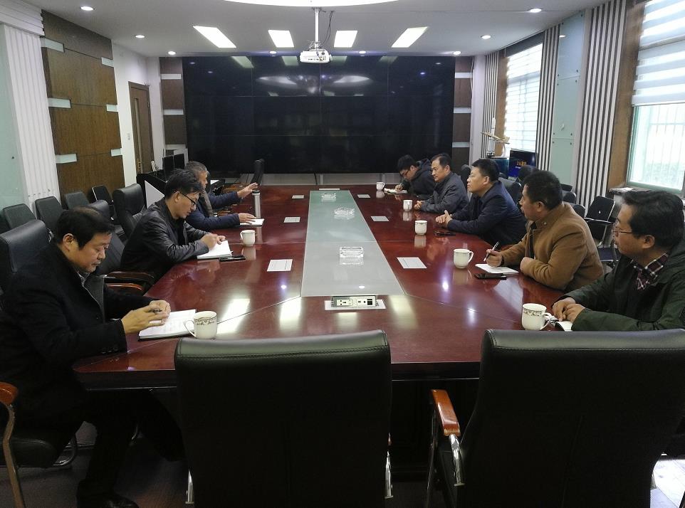 济南市长清区副区长丁勇来山东江南APP官方网站BANDAO集团调研