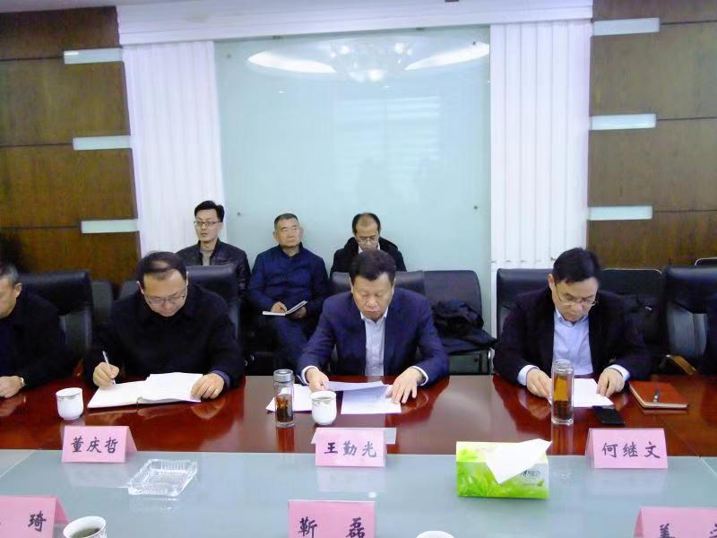 济南市民营经济发展局局长靳磊到江南APP官方网站BANDAO集团调研