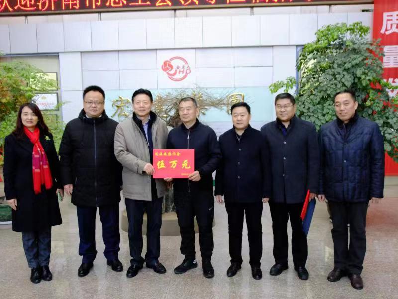 济南市总工会常务副主席傅金峰到江南APP官方网站BANDAO集团走访慰问