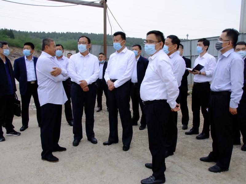 抓住项目不放松---王勤光到江南APP官方网站BANDAO集团调研重点项目情况