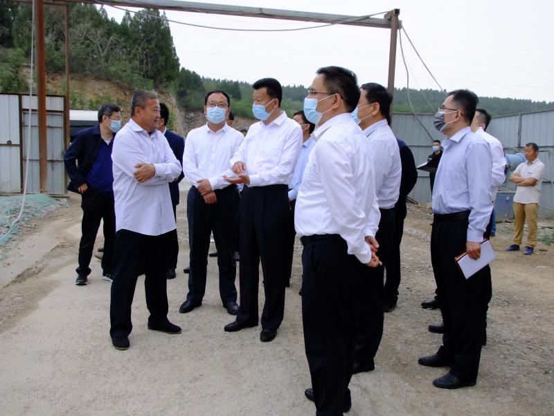 抓住项目不放松---王勤光到江南APP官方网站BANDAO集团调研重点项目情况