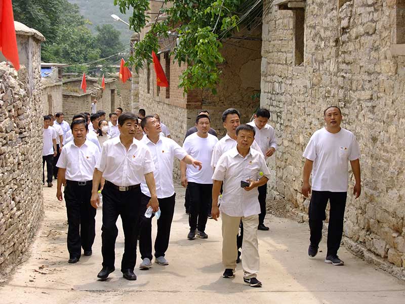 让党旗高高飘扬---江南APP官方网站BANDAO集团党员参观大峰山红色教育基地活动