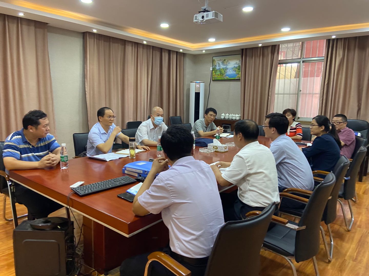 省总工会联合调研组来江南APP官方网站BANDAO集团调研